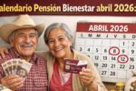 Calendario Pensión Bienestar abril 2026: fechas oficiales de pago para adultos mayores