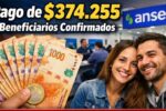 Pago de $374.255 a Beneficiarios Confirmados Según Calendario Oficial: ANSES Abril 2026