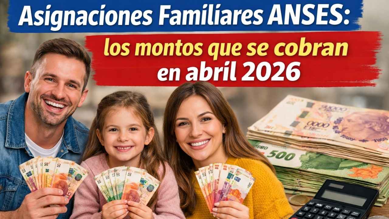 Asignaciones Familiares ANSES: los montos que se cobran en abril 2026