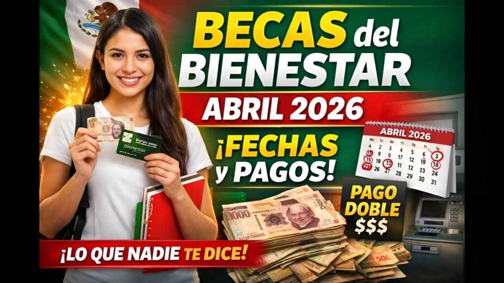 Calendario de pagos primer bimestre 2026 de la Beca Benito Juárez septiembre octubre