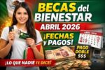 Calendario de pagos primer bimestre 2026 de la Beca Benito Juárez septiembre octubre