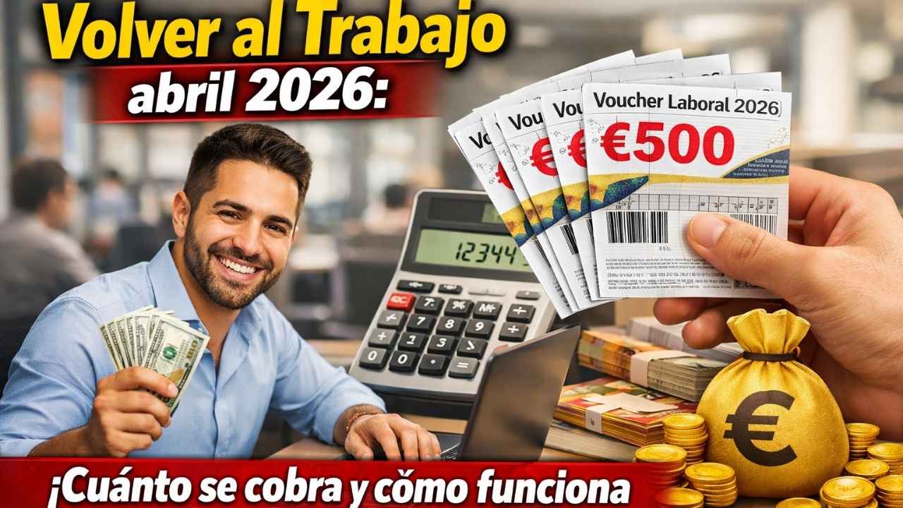 Volver al Trabajo abril 2026: cuánto se cobra y cómo funciona el nuevo sistema de vouchers