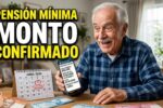 pensión mínima abril 2026 – montos confirmados, beneficiarios y calendario oficial de cobro