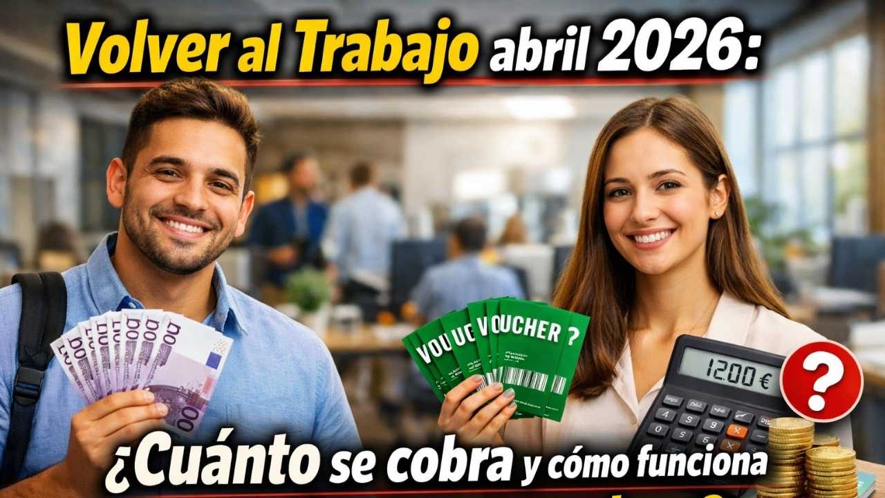 Volver al Trabajo abril 2026: cuánto se cobra y cómo funciona el nuevo sistema de vouchers